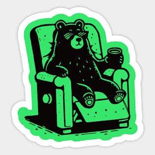 Beary Chill Sticker